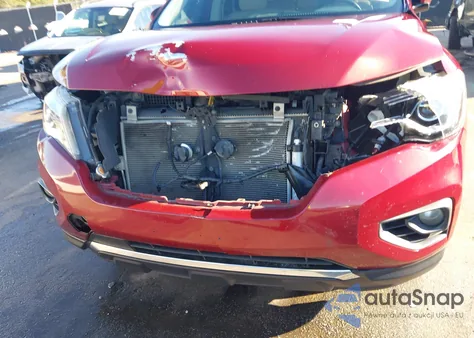 2018 Nissan Pathfinder Platinum из США, поврежденный, VIN 5N1DR2MN6JC625328